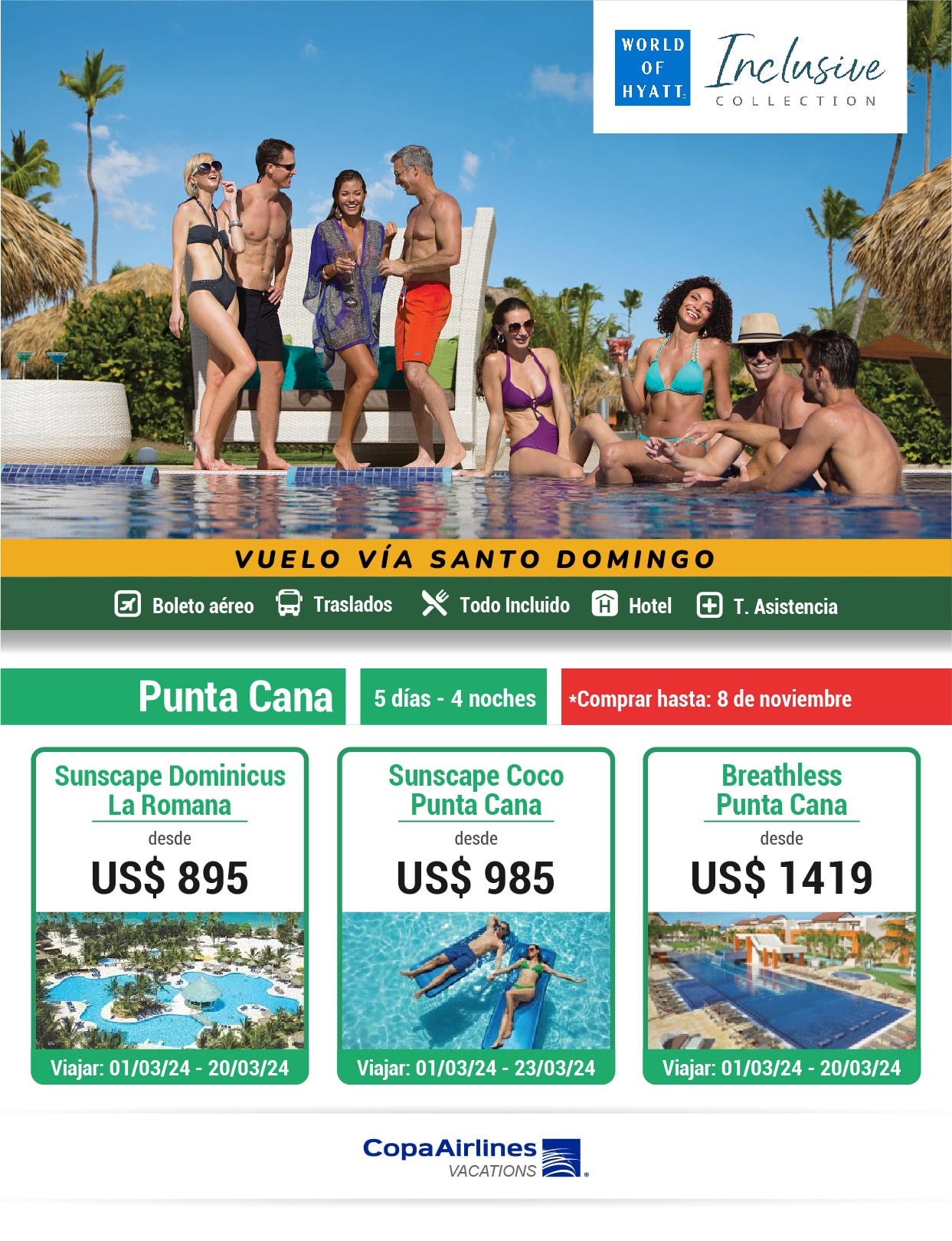 Vidatur   Mail Promo Punta Cana Hoteles World Of Hyatt 2024 